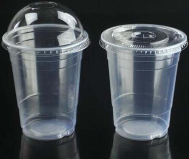 Plastic Cup With Dome Lid